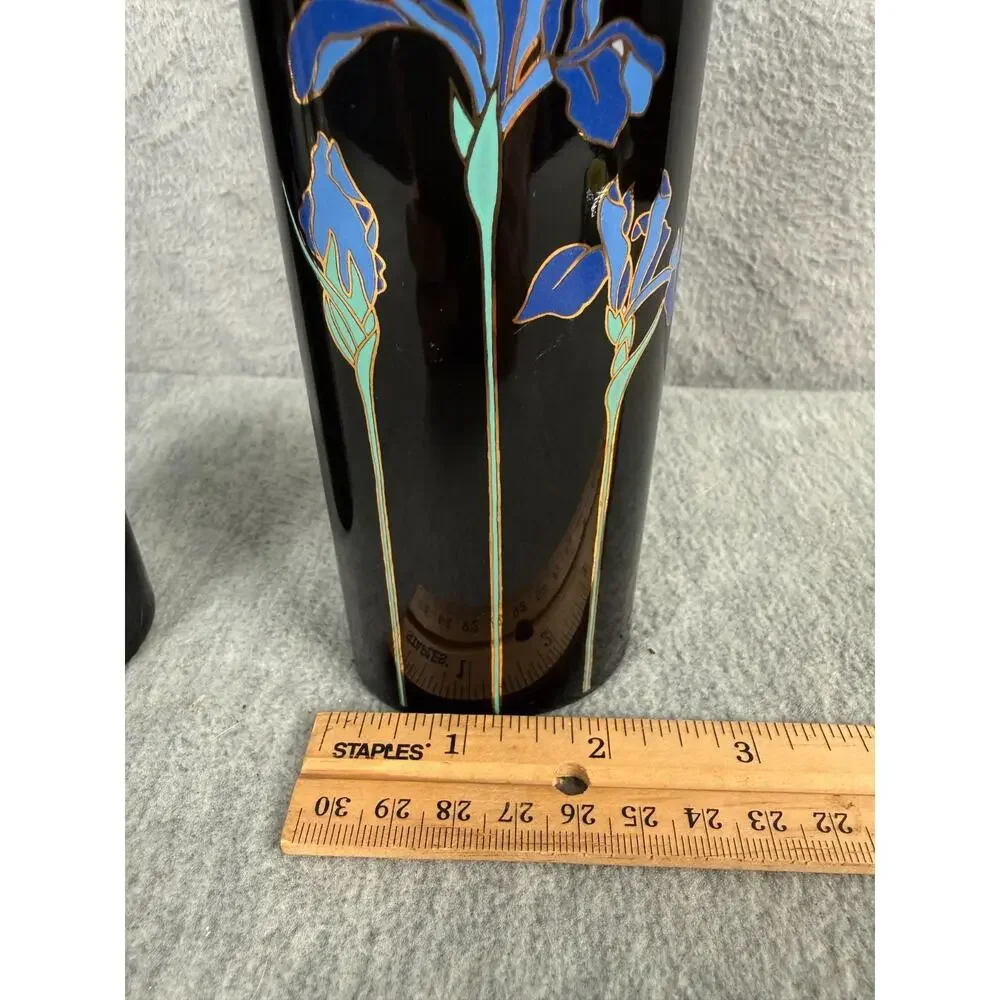 Lot of 2 Otagiri Blue Iris 6.75